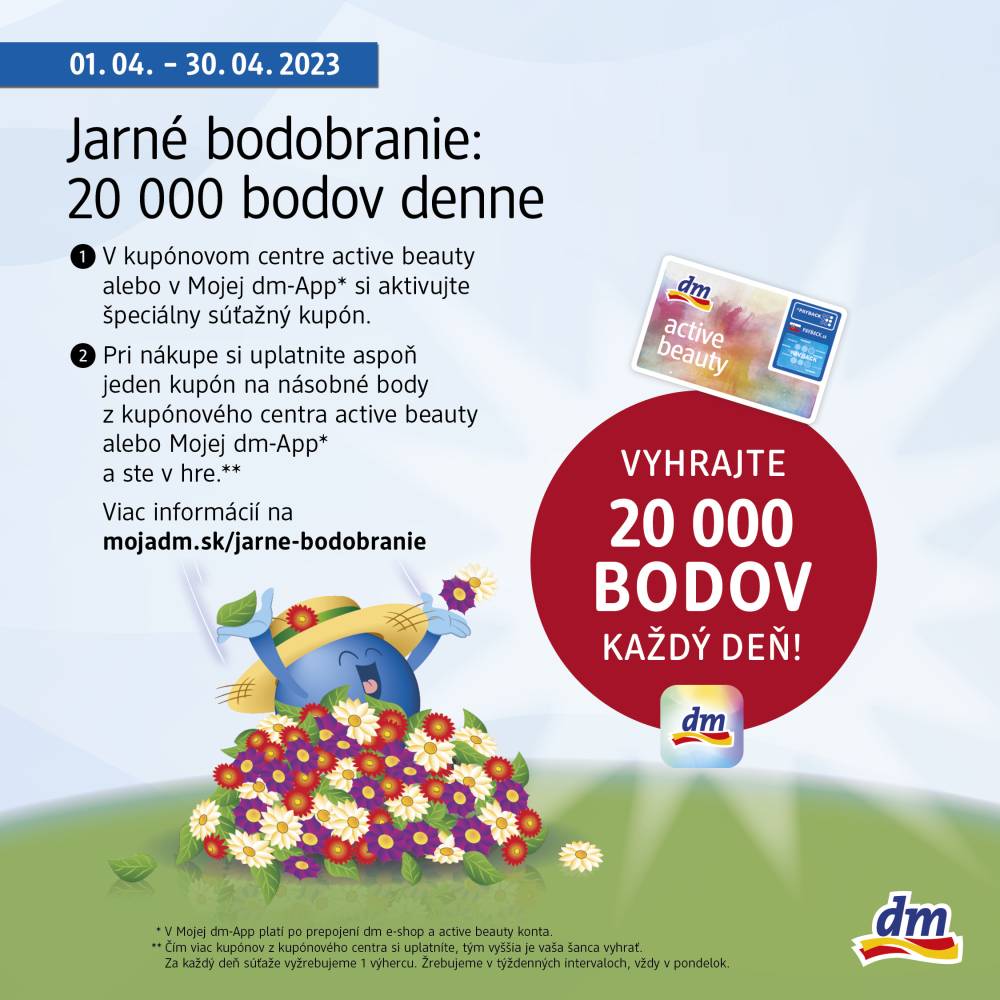 Jarné bodobranie v dm